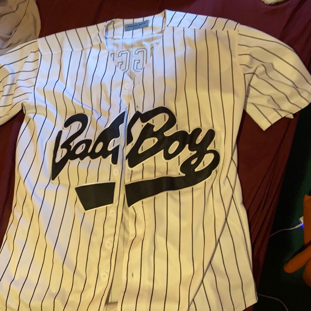 Bad boy baseball jersey replica